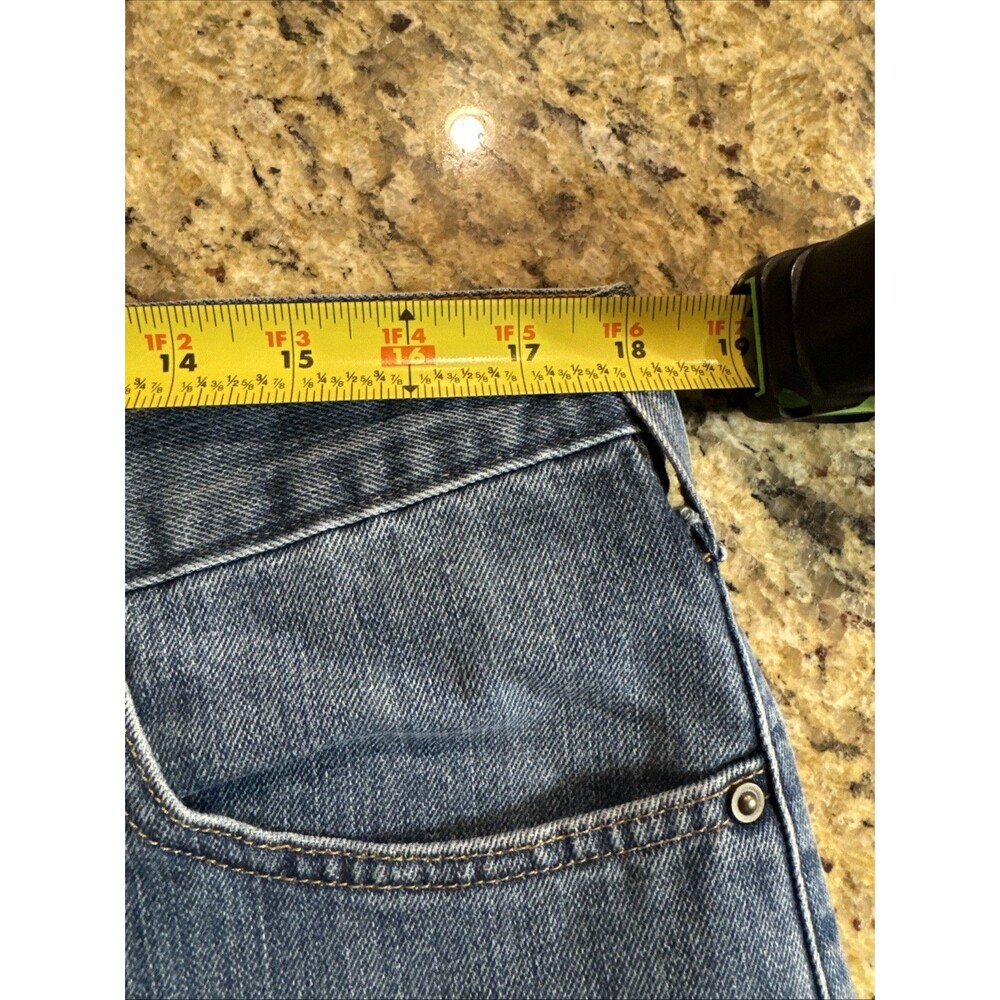 Carhartt 101483 968 Relaxed Fit Denim Blue Work Jeans Work Pants Men's 36x30 - Picture 4 of 7